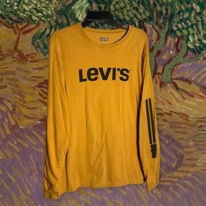 Levi’s Gold w Black Long-Sleeved Shirt Men L